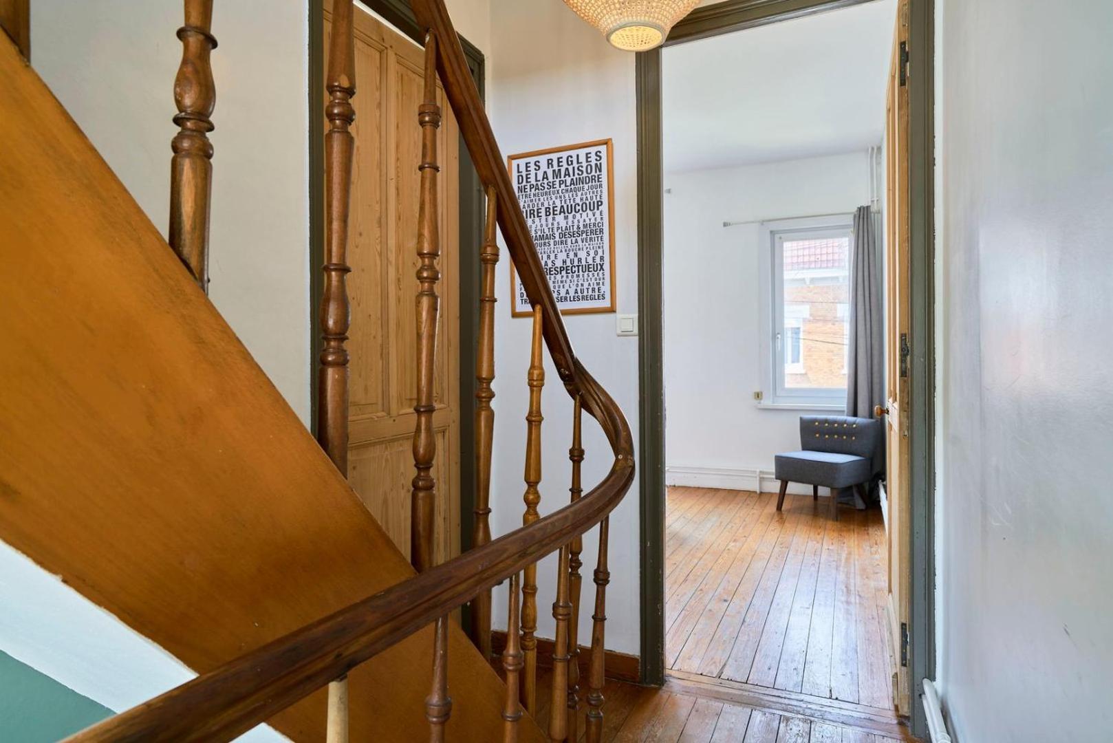 Ferienwohnung Beautiful 1900 House Full Equipped, 4Bdrm+ Garden! Lambersart Exterior foto