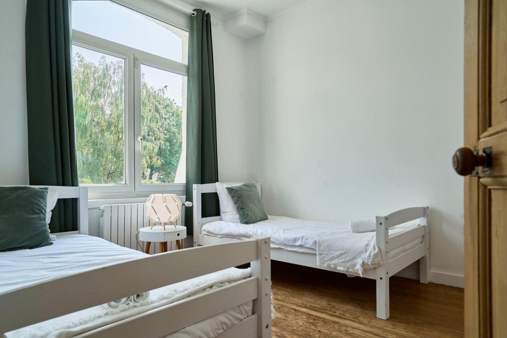 Ferienwohnung Beautiful 1900 House Full Equipped, 4Bdrm+ Garden! Lambersart Exterior foto