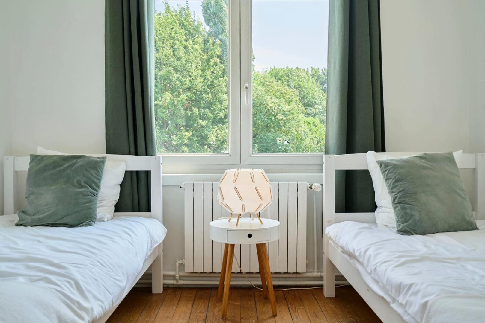 Ferienwohnung Beautiful 1900 House Full Equipped, 4Bdrm+ Garden! Lambersart Exterior foto