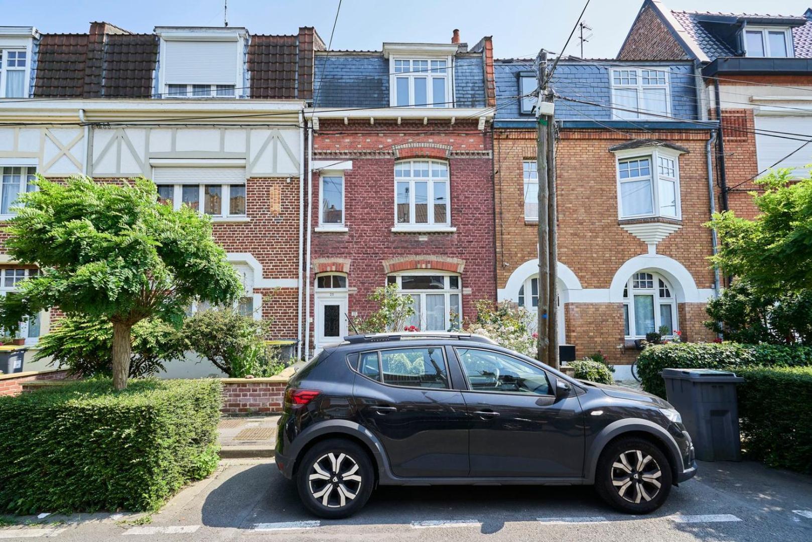 Ferienwohnung Beautiful 1900 House Full Equipped, 4Bdrm+ Garden! Lambersart Exterior foto